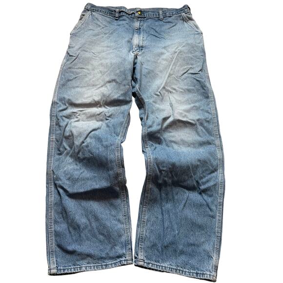 Vintage 70’s OshKosh B’gosh Union Made Sanforized Carpenter Jeans - Picture 2 of 12